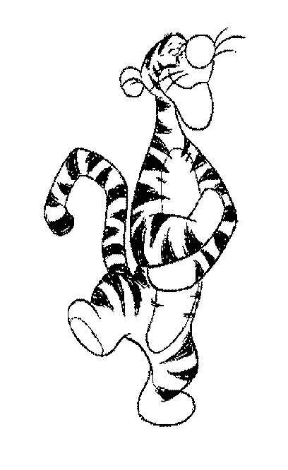 Plansa de colorat cu Winnie de Pooh 85 85